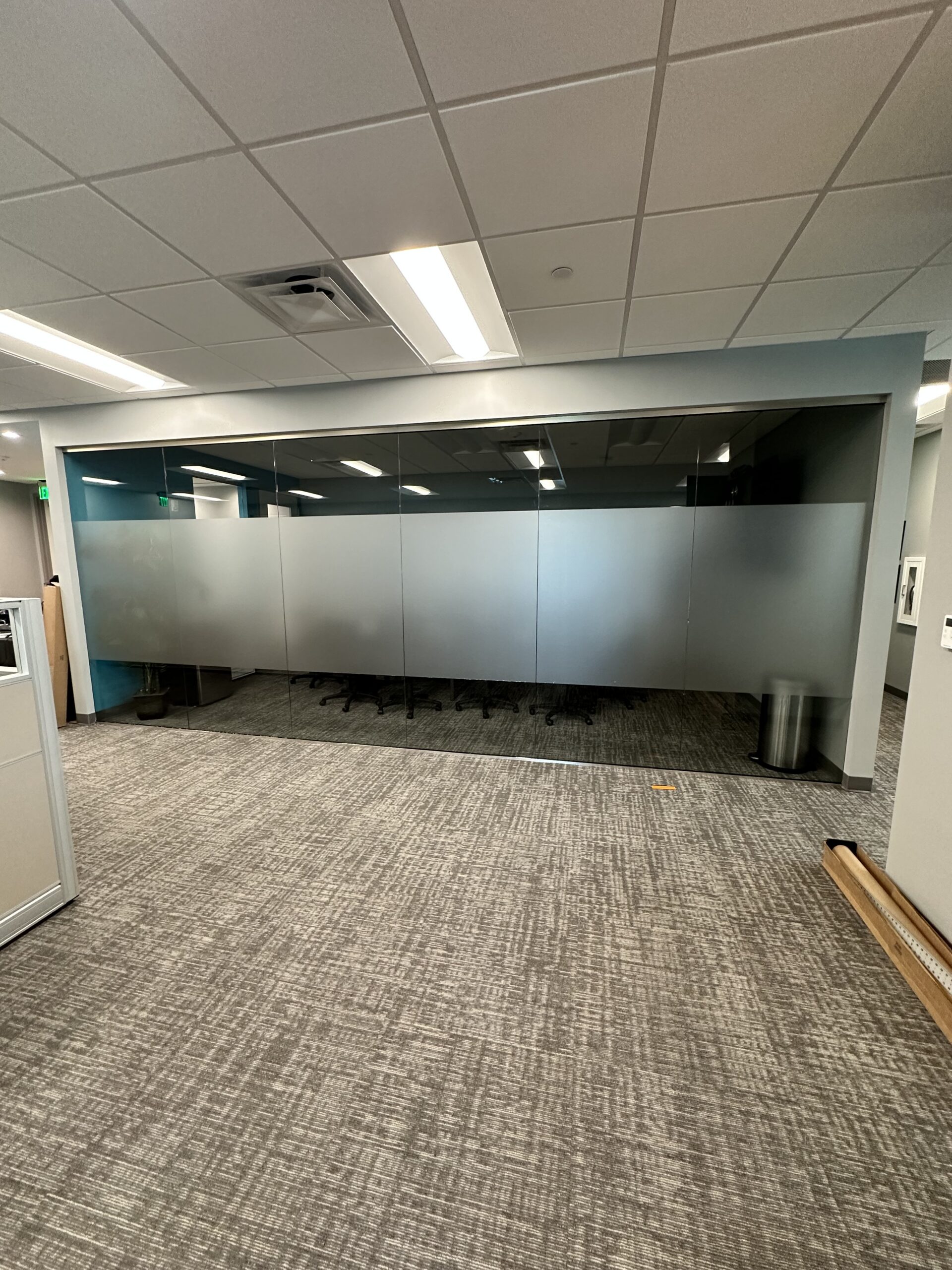 Doral office frosted glass